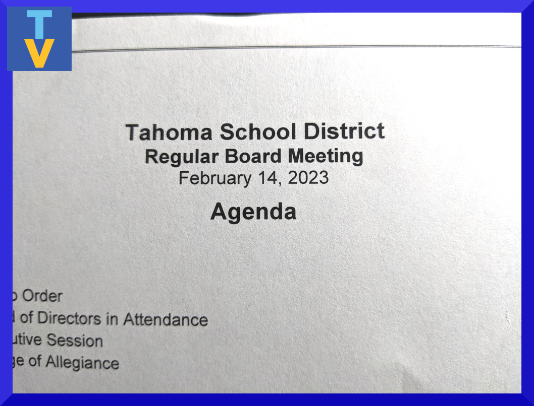 Tahoma School Board Regular Meeting, February 14, 2023 – Budget Committee and Camp Casey